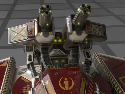 Imperial Medium Repeater 3D model