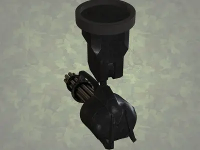 Robotic Machine Gun 3D model