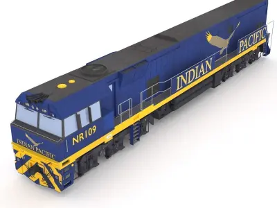 The Indian Pacific 3D model