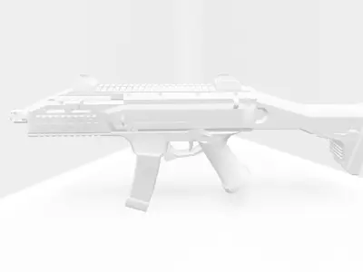 Scorpion Evo 3 Low-poly 3D model