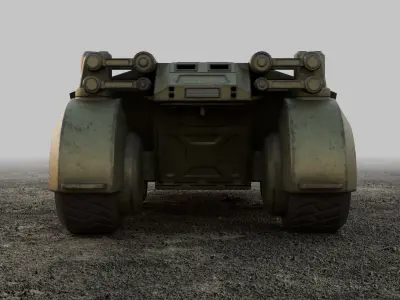 APC - RAZORBACK Low-poly 3D model