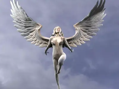 Angel of Abundance 1 3D model