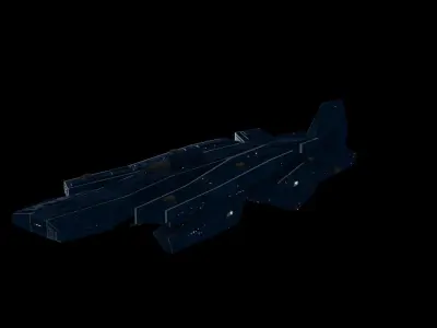 Cruiser Concept  3D model