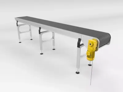Conveyor Belt for Factory Fixed Dimention 3D model