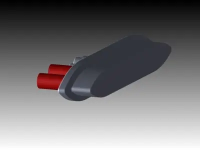 BATTLESHIP PIECE Free 3D model