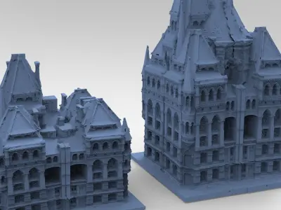 Minister for magic Tower 2  3D model