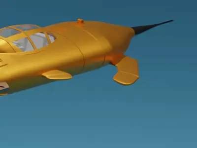 aircraft 2 3D model