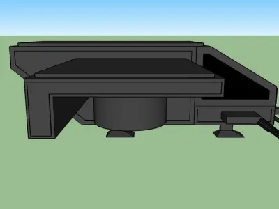space ship 3D model purchase
