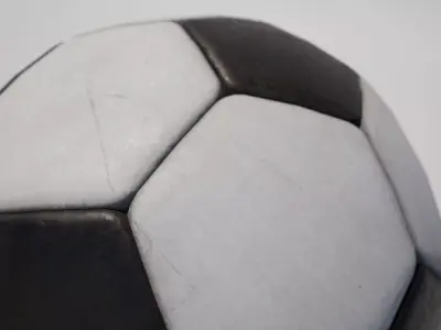 Football Low-poly 3D model shop