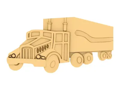 Highway King Pendant 3D print model
