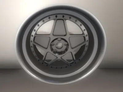 Wheel HRE 505 3D model