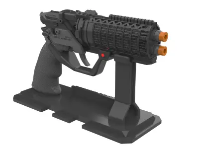 Agent K Blaster - Blade Runner 2049 - Commercial - Printable STL 3D print model