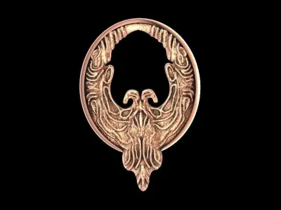 Antique suspension 3D print model