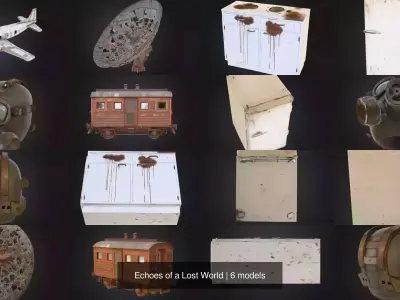 Echoes of a Lost World 3D Model Pack
