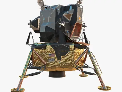Apollo Lunar Module 3D model