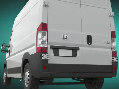 2024 Ram ProMaster 2500 SLT CARGO VAN HIGH ROOF 136 WB 3D model