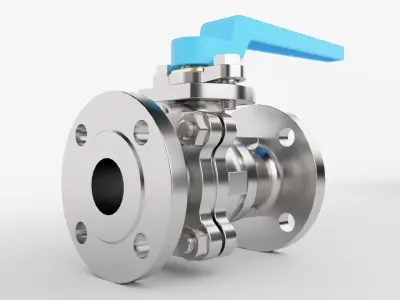 GATE VALVE  3D model by tiger-fire