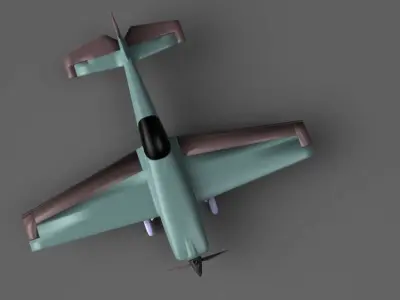 Extra 330sc Low-poly 3D model