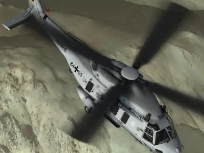 NH90 German Navy 3D model