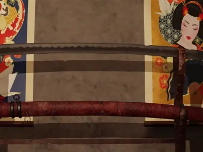 Katana  3D model