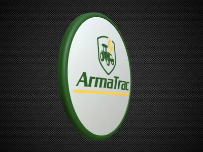 armatrac logo 3D model
