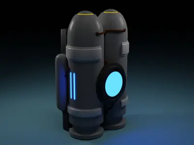 Simple JetPack Free 3D model
