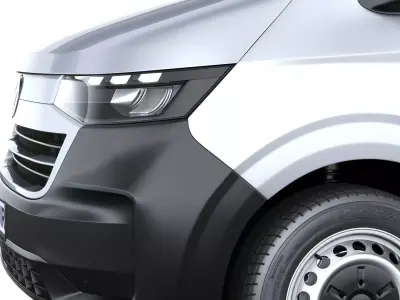 Volkswagen Transporter T7 Van LWB 2025 3D model