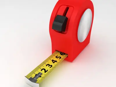 Measuring tape 3d model   3D model