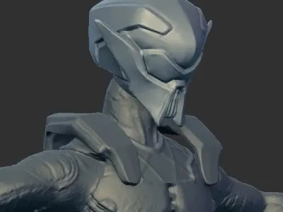 Vader Twin Female Scan for Toys 3D print model