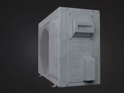 Outdoor Air Conditioner 3D model