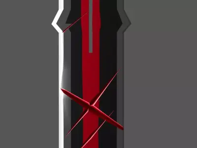 Wolf Gravestone LVL 90 Low-poly 3D model