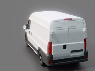 Fiat Ducato Panel Van 3D model