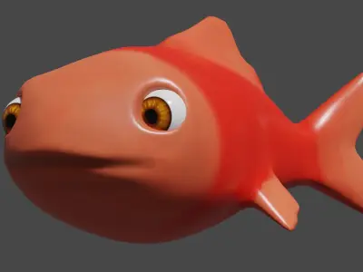  fish 3D model 3D model