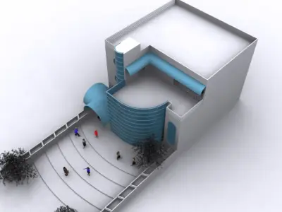 office exterior 3D model