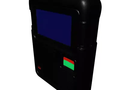 Retro SciFi Handheld Communication Device 3D model