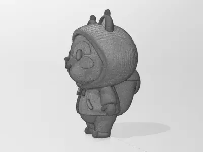 Anthropomorphic Squirrel Character 3D model