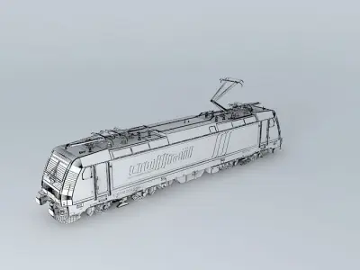 Bombardier TRAXX F140 AC2 Crossrail livery Free 3D model