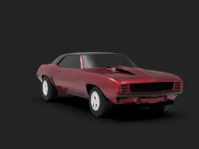 Chevrolet Camaro 1970 3D model