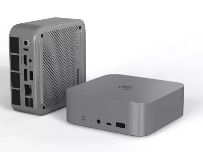 Beelink SER8 Mini Pc Low-poly 3D model
