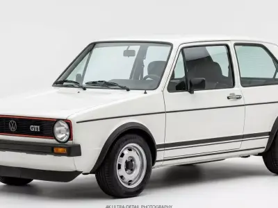 1976 Volkswagen Golf GTI Mk1 3D model