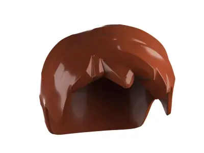 Custom 3D print Minifigure Accessory - Minifigure Hair S2 - 093 3D print model