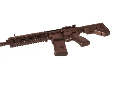 HK416  -  gen 3  3D print model