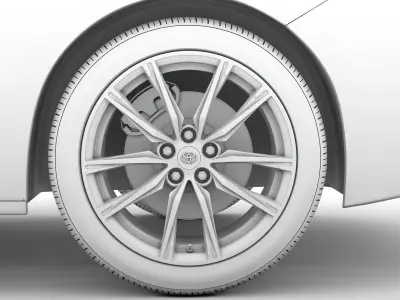 Toyota GT 86 2016 wheel 3D model