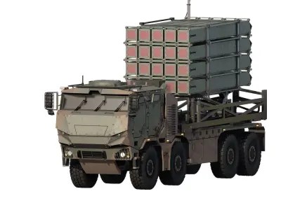 ANTI AIRCRAFT MISSILE SYSTEM 3D model