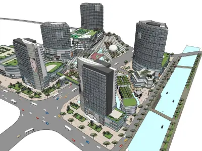 Sketchup Complex 184 3D model