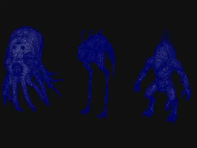 Monster Creature                  3D model buy