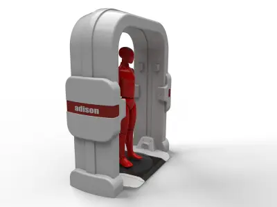  disinfectant cabinet 3D model