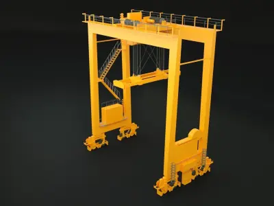 Crane 3D Model   3D model