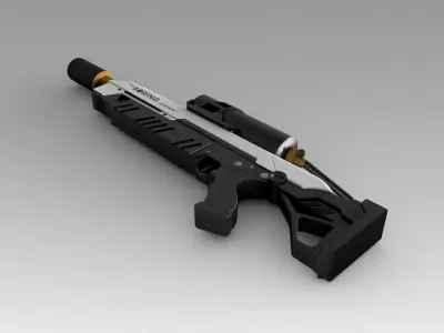 The boring company flamethrower 3D model