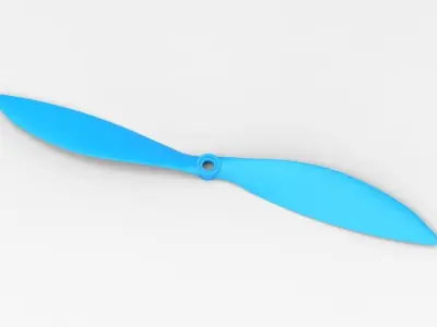 Propeller plastic 3D print model